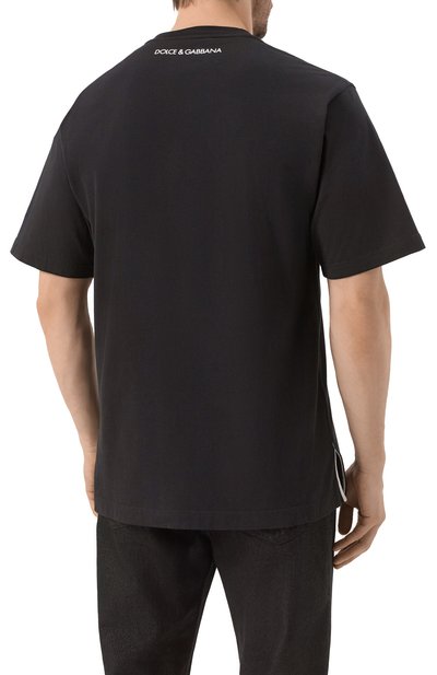 Хлопковая футболка DOLCE & GABBANA, арт. G8RZ2T/G705V, фото 4
