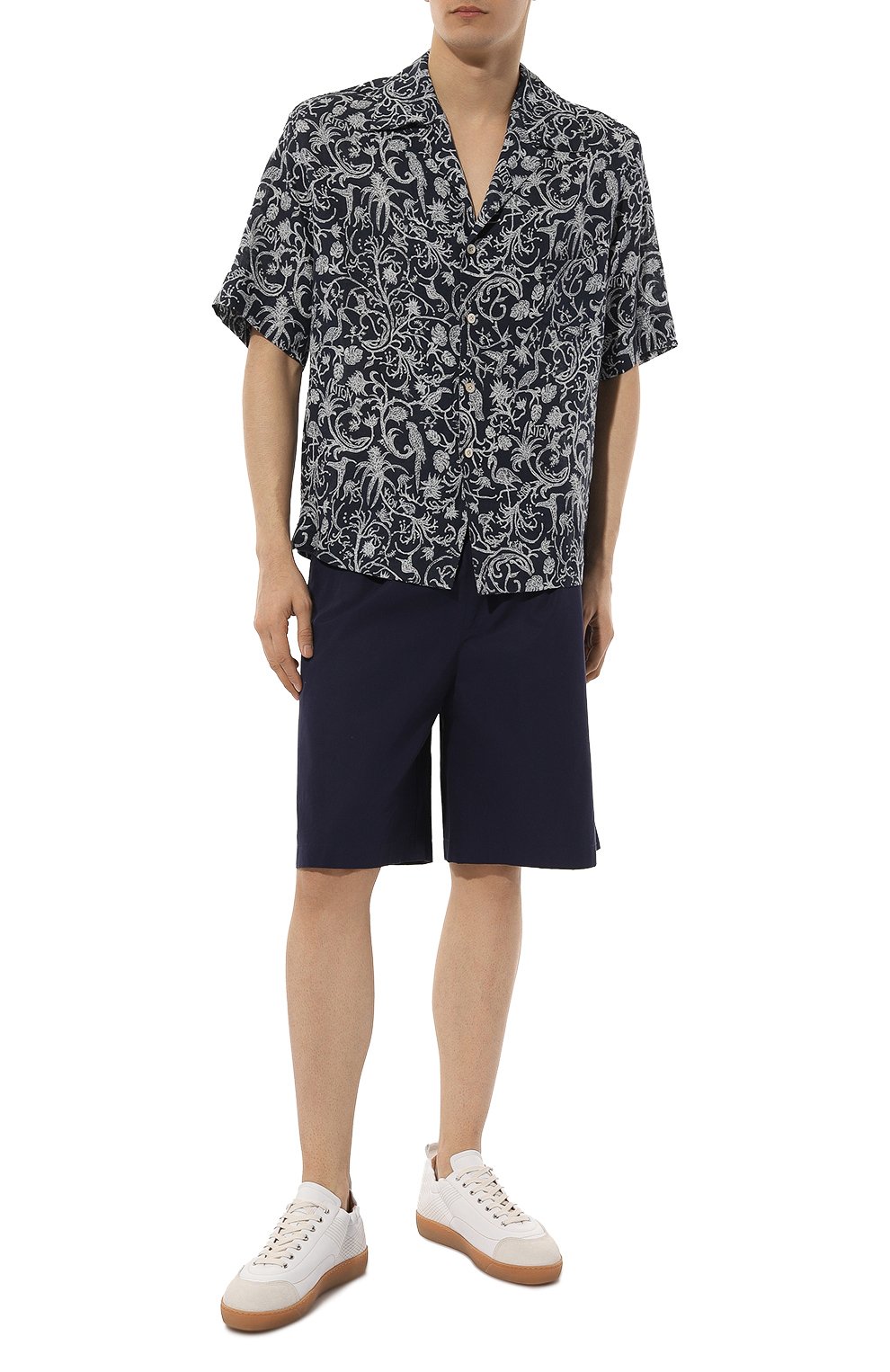 Льняная рубашка KITON, арт. UMC028H08902, фото 2