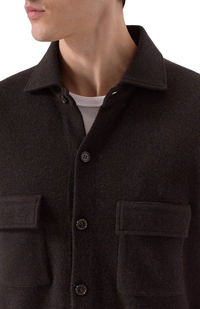 Кардиган из шерсти и кашемира CORNELIANI, арт. 26M577-2625112, фото 5