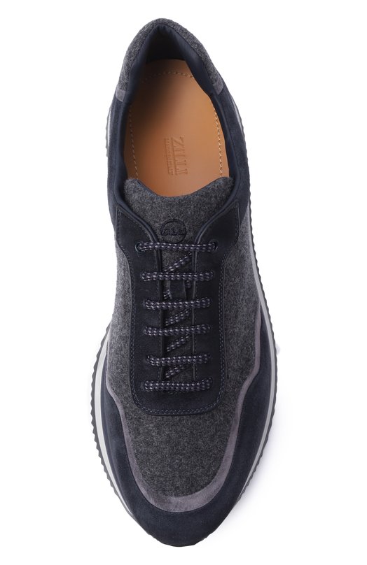 Комбинированные кроссовки Zilli H0257AM1106VTRR07 Серый  H0257AM1106VTRR07 Фото 6