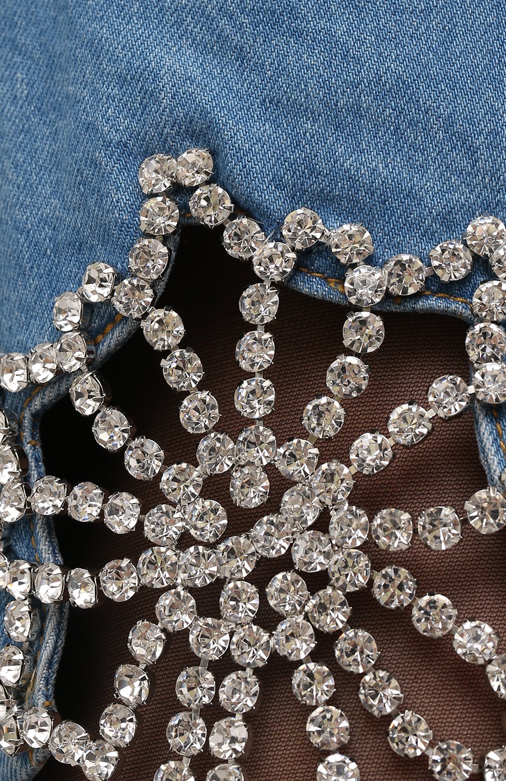 Джинсовые шорты AREA, арт. 2103P02026, фото 5