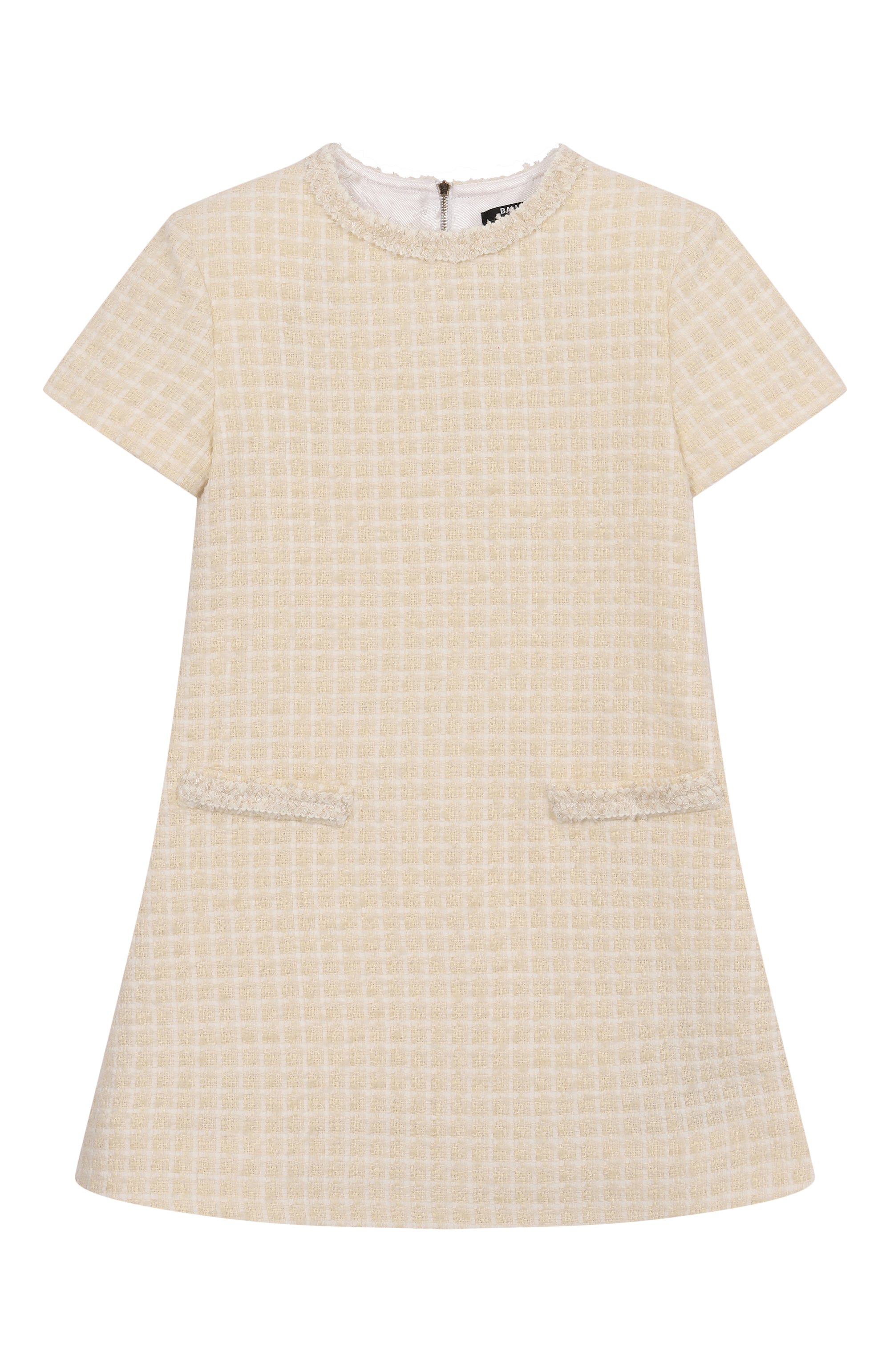 Твидовое платье BALMAIN, арт. BX1C31, фото 1