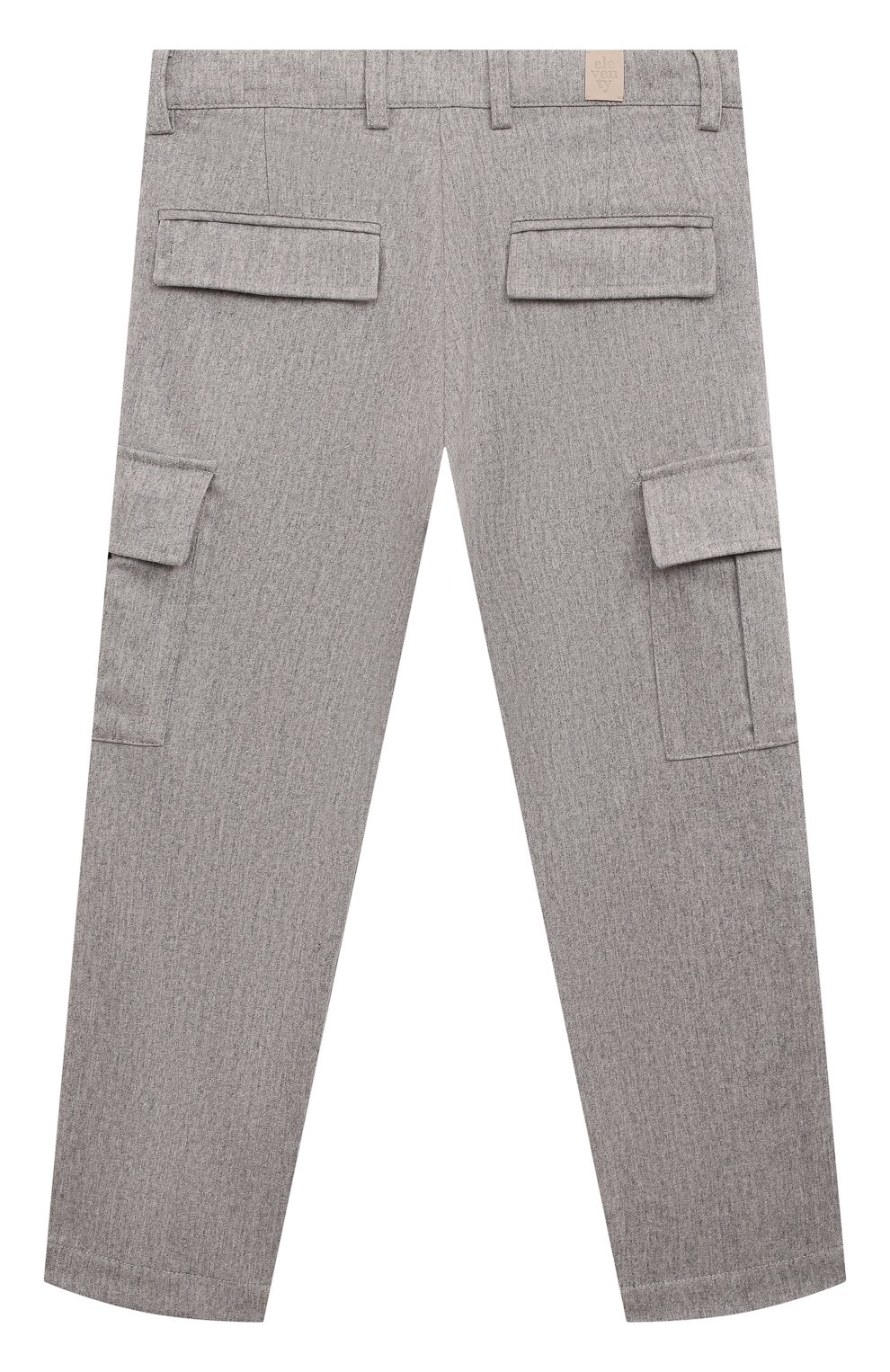 Брюки-карго из шерсти и кашемира ELEVENTY светло-серого цвета по цене 26350 руб., арт. EV6P20/I0172/12-16, фото 2 Брюки-карго из шерсти и кашемира ELEVENTY, арт. EV6P20/I0172/12-16, фото 2