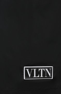 Мужские плавки-шорты VALENTINO черного цвета, арт. VV3UH0286FN | Фото 5 (Принт: Без принта; Материал внешний: Синтетический материал; Мужское Кросс-КТ: плавки-шорты; Региональные ограничения белый список (Axapta Mercury): RU; Нос: Не проставлено)