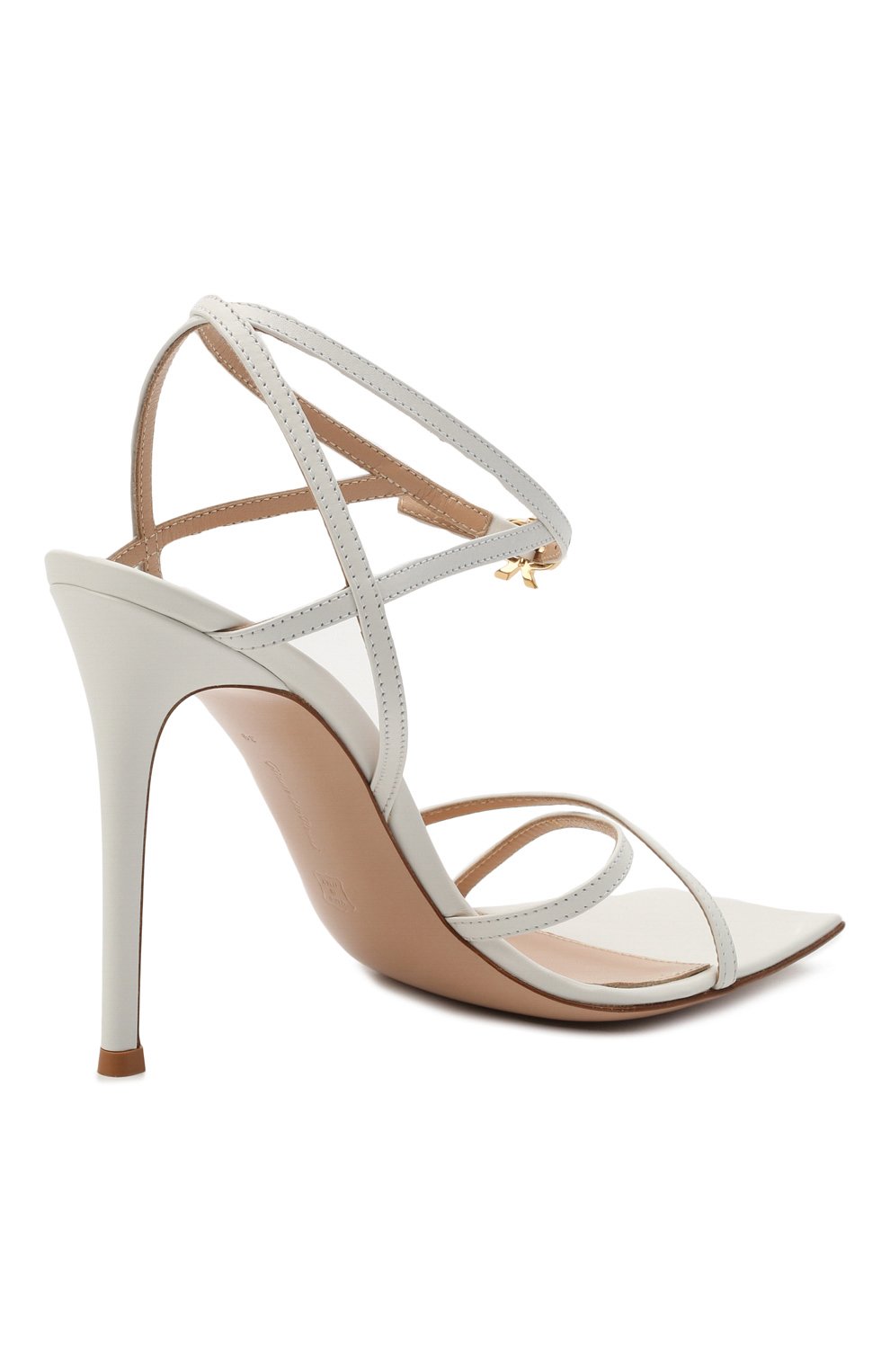 Кожаные босоножки georgina GIANVITO ROSSI, арт. G31993.15RIC.VITBIAN, фото 5