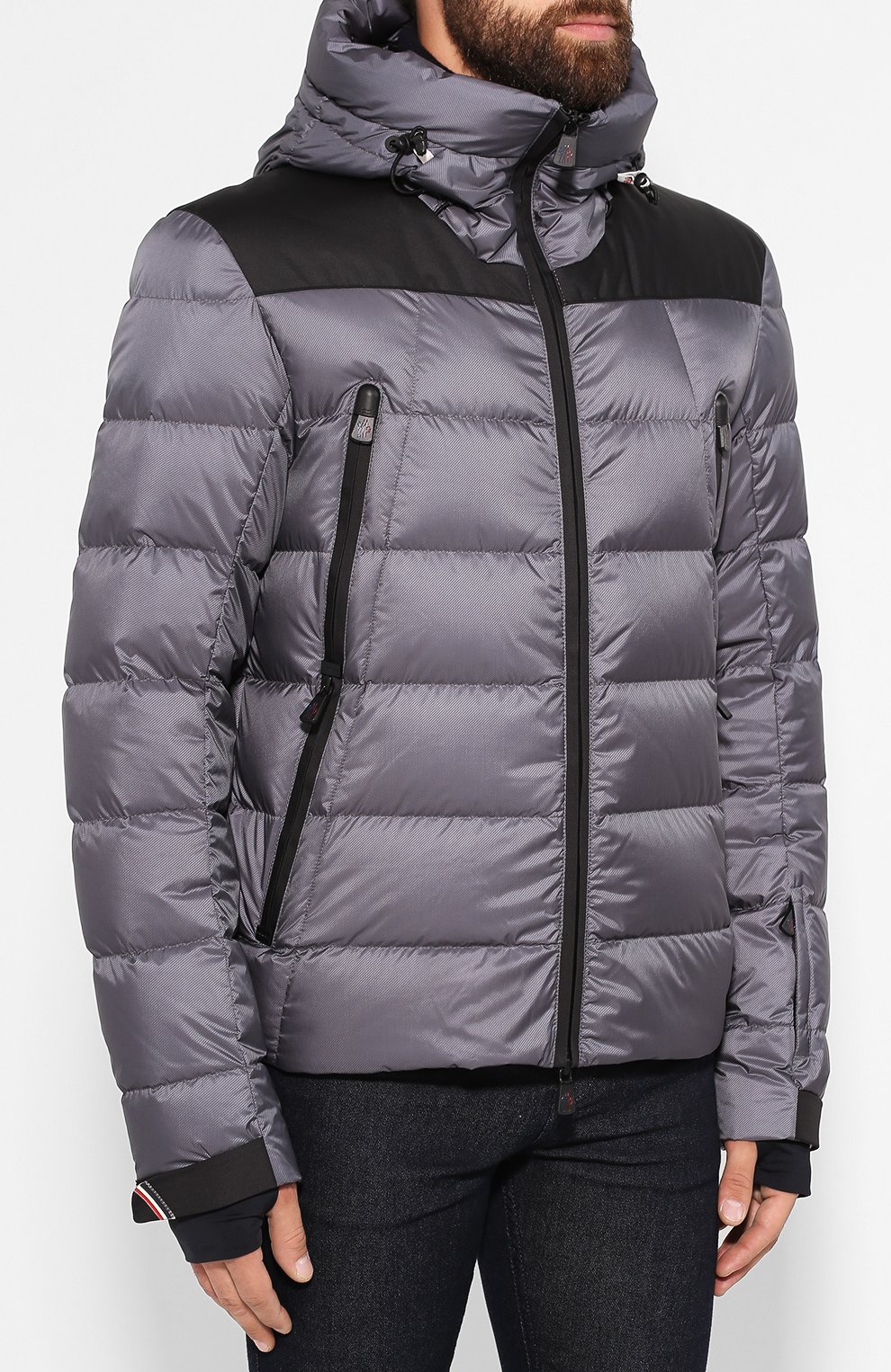 Пуховик camurac MONCLER GRENOBLE темно-серого цвета по цене 104500 руб., арт. E2-097-41928-85-53864, фото 3 Пуховик camurac MONCLER GRENOBLE, арт. E2-097-41928-85-53864, фото 3