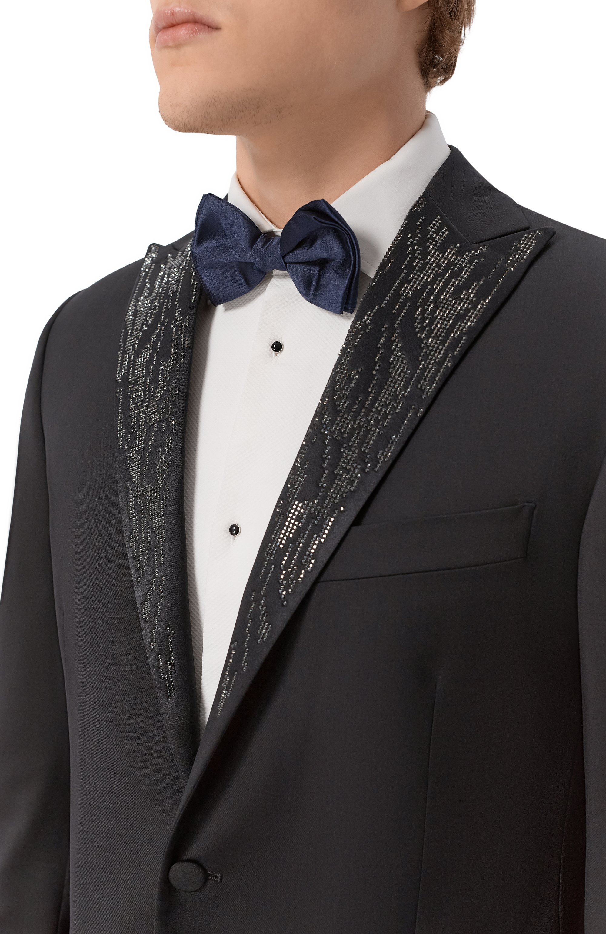 Шелковый галстук-бабочка CORNELIANI, арт. 27U908/2720480, фото 2