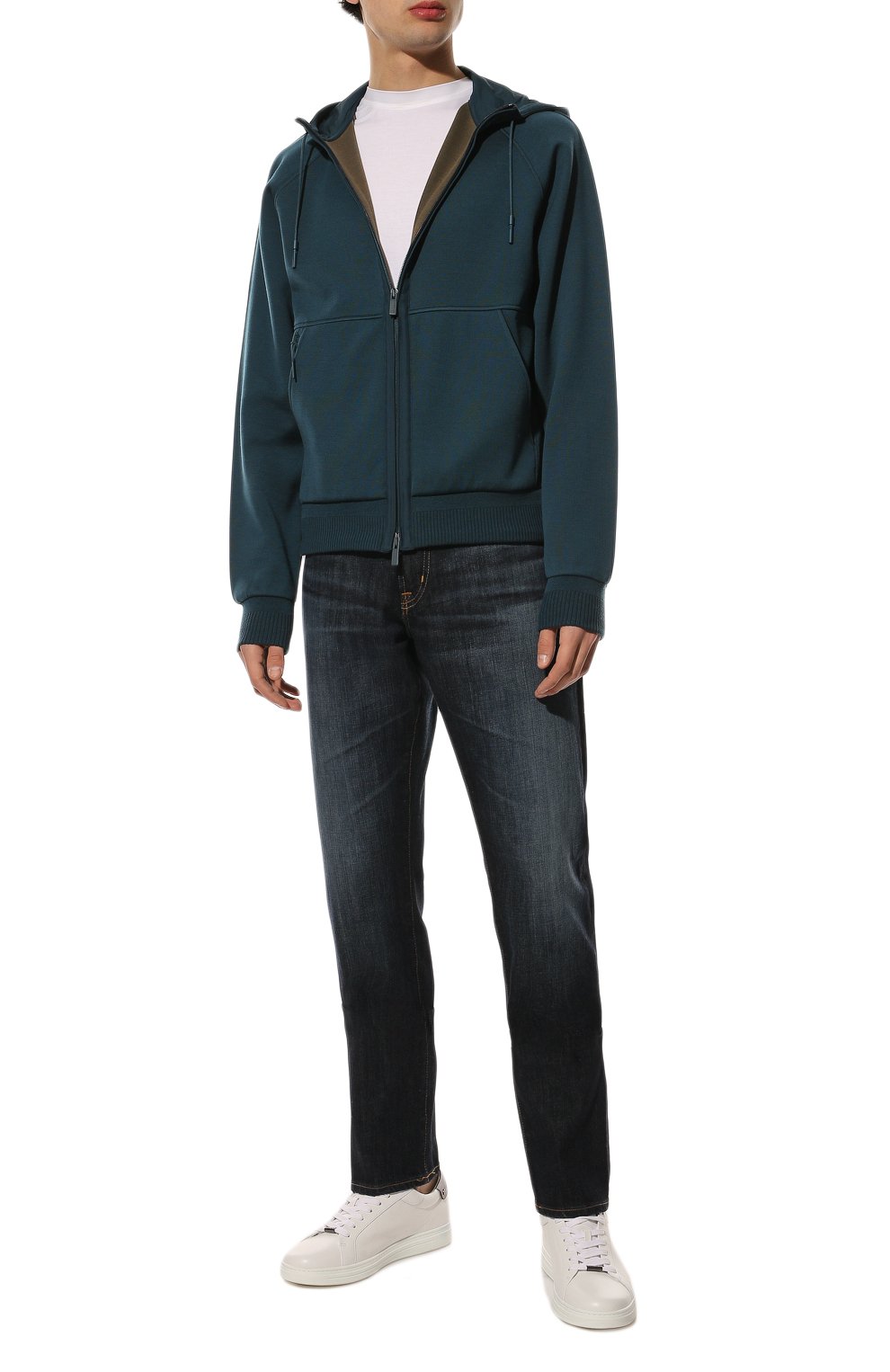 Толстовка из шерсти и хлопка ZEGNA, арт. UZ564/815, фото 2