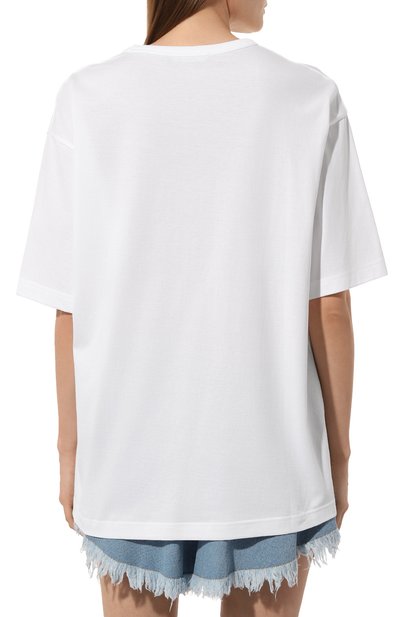 Хлопковая футболка ACNE STUDIOS, арт. FA-UX-TSHI000244, фото 4
