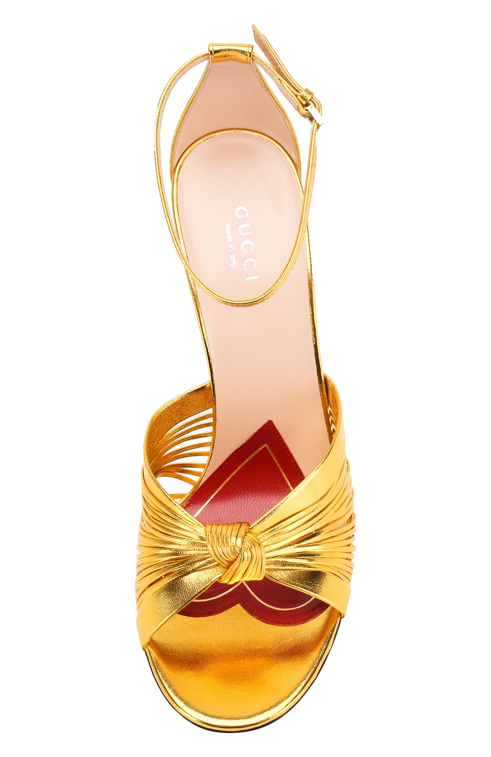 Кожаные босоножки crawford GUCCI, арт. 577225/B8B00, фото 5