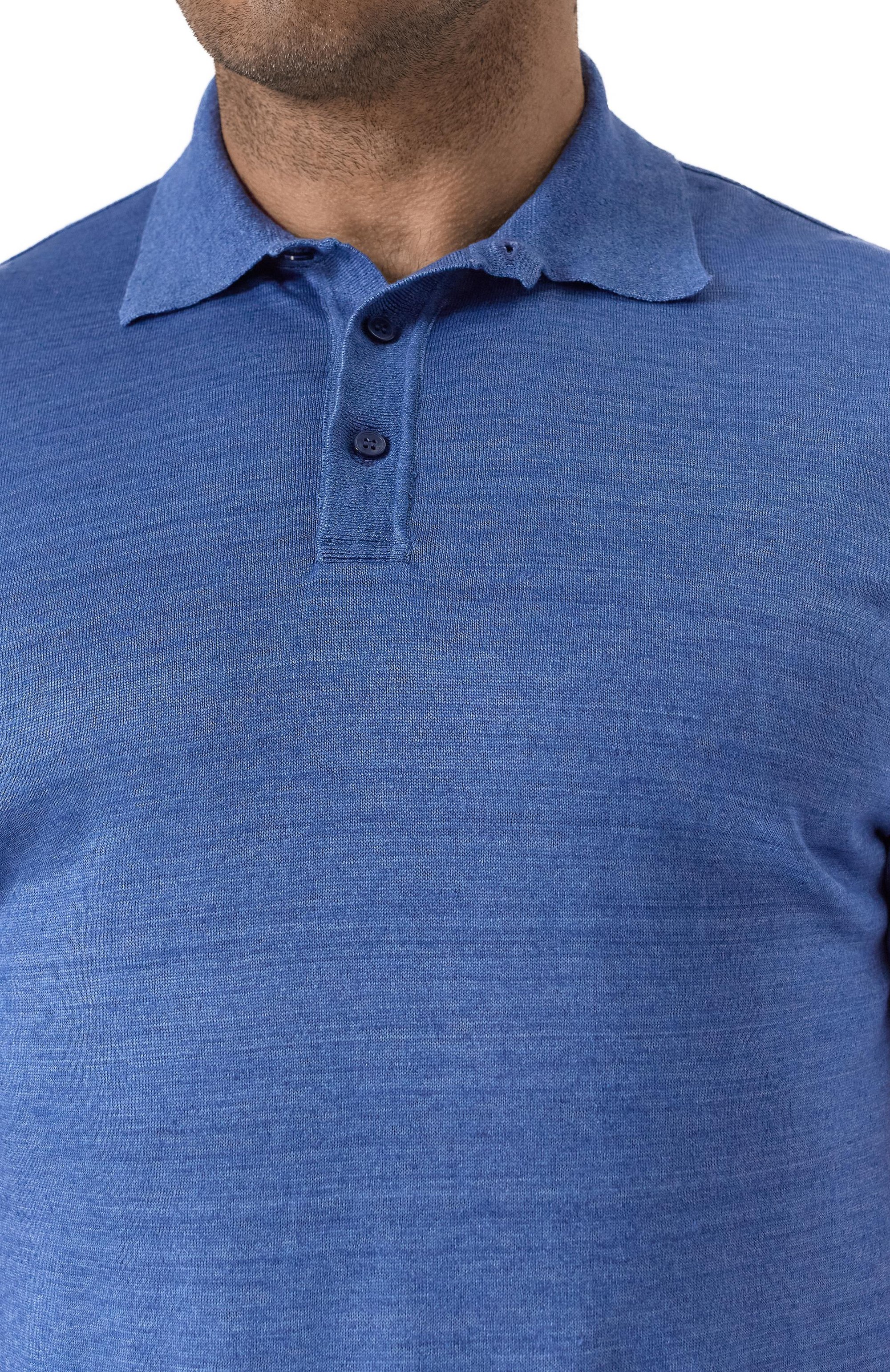 Льняное поло PAUL&SHARK, арт. 25411243/6XL, фото 5