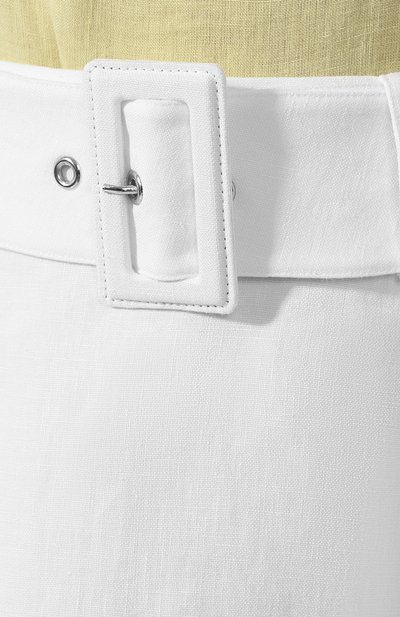 Льняная юбка RALPH LAUREN белого цвета по цене 138000 руб., арт. 290797962, фото 5 Льняная юбка RALPH LAUREN, арт. 290797962, фото 5