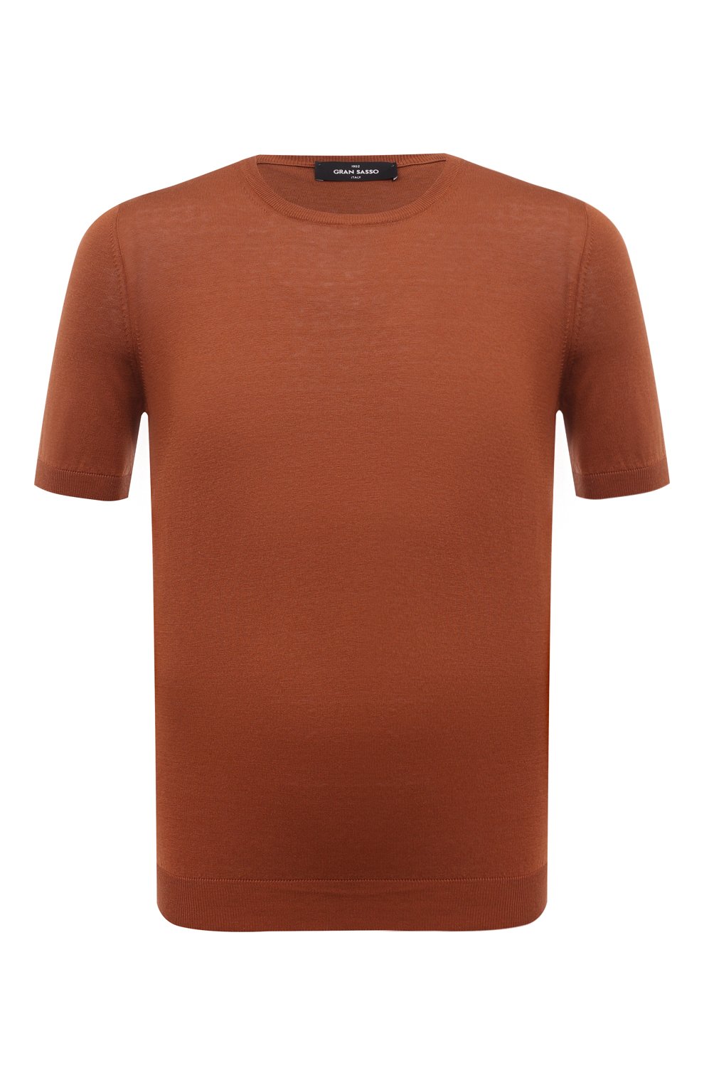 Шелковый джемпер GRAN SASSO светло-коричневого цвета по цене 28550 руб., арт. 43112/23503, фото 1 Шелковый джемпер GRAN SASSO, арт. 43112/23503, фото 1