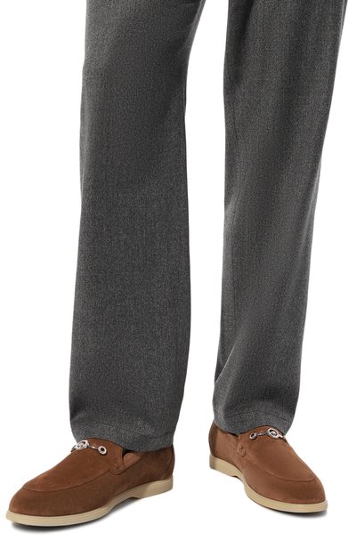 Замшевые лоферы STEFANO RICCI, арт. UC64_G2242/SDP, фото 3