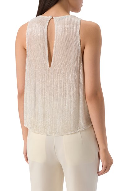 Топ с отделкой бисером  LOUVE, арт. 25-03-02-02-26-20-06, фото 4