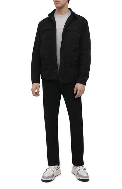 Кожаные кеды one stud VALENTINO серого цвета по цене 86650 руб., арт. XY2S0E71/NWN, фото 2 Кожаные кеды one stud VALENTINO, арт. XY2S0E71/NWN, фото 2