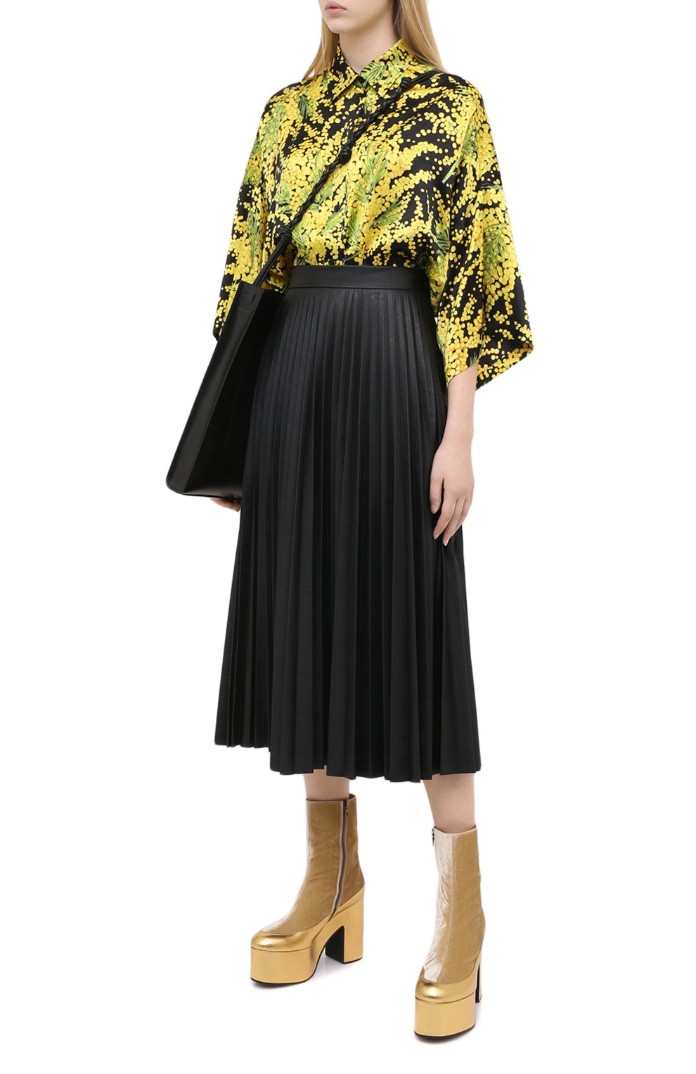 Шелковая блузка BALENCIAGA, арт. 595038/TJL16, фото 3