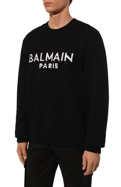 Шерстяной свитер BALMAIN, арт. BH1KD000/KC88, фото 3