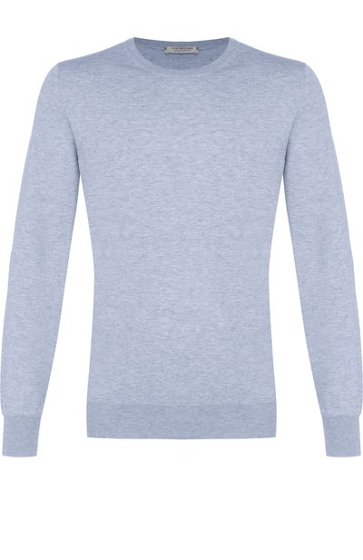 Мужской джемпер тонкой вязки из смеси хлопка и кашемира FIORONI, арт. M14609A3