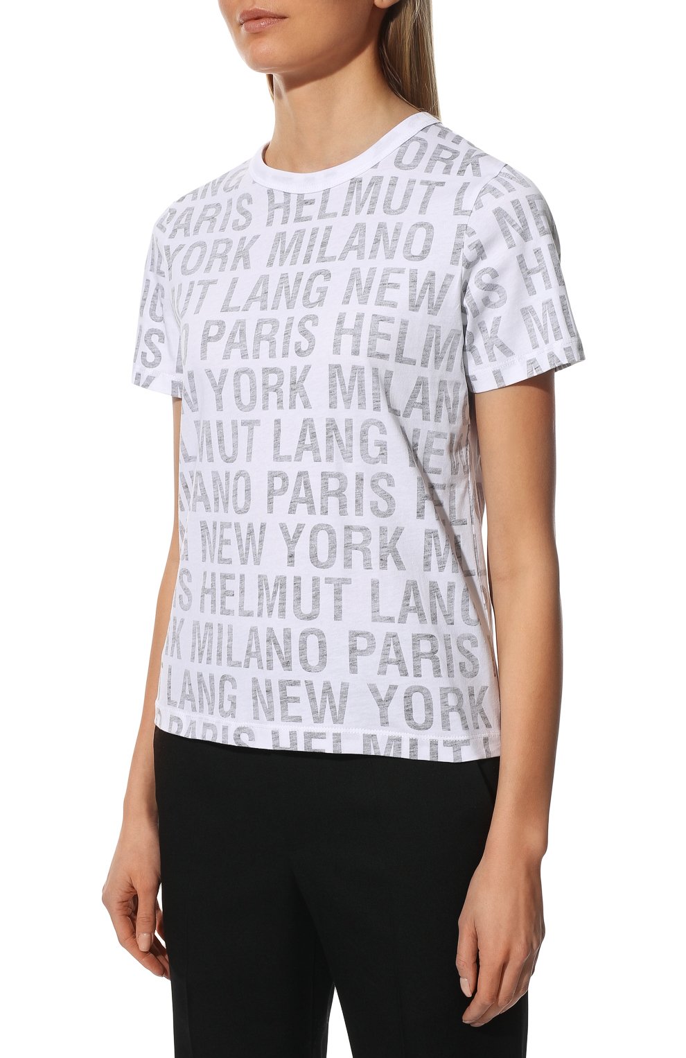 Хлопковая футболка HELMUT LANG, арт. L09HW516, фото 3