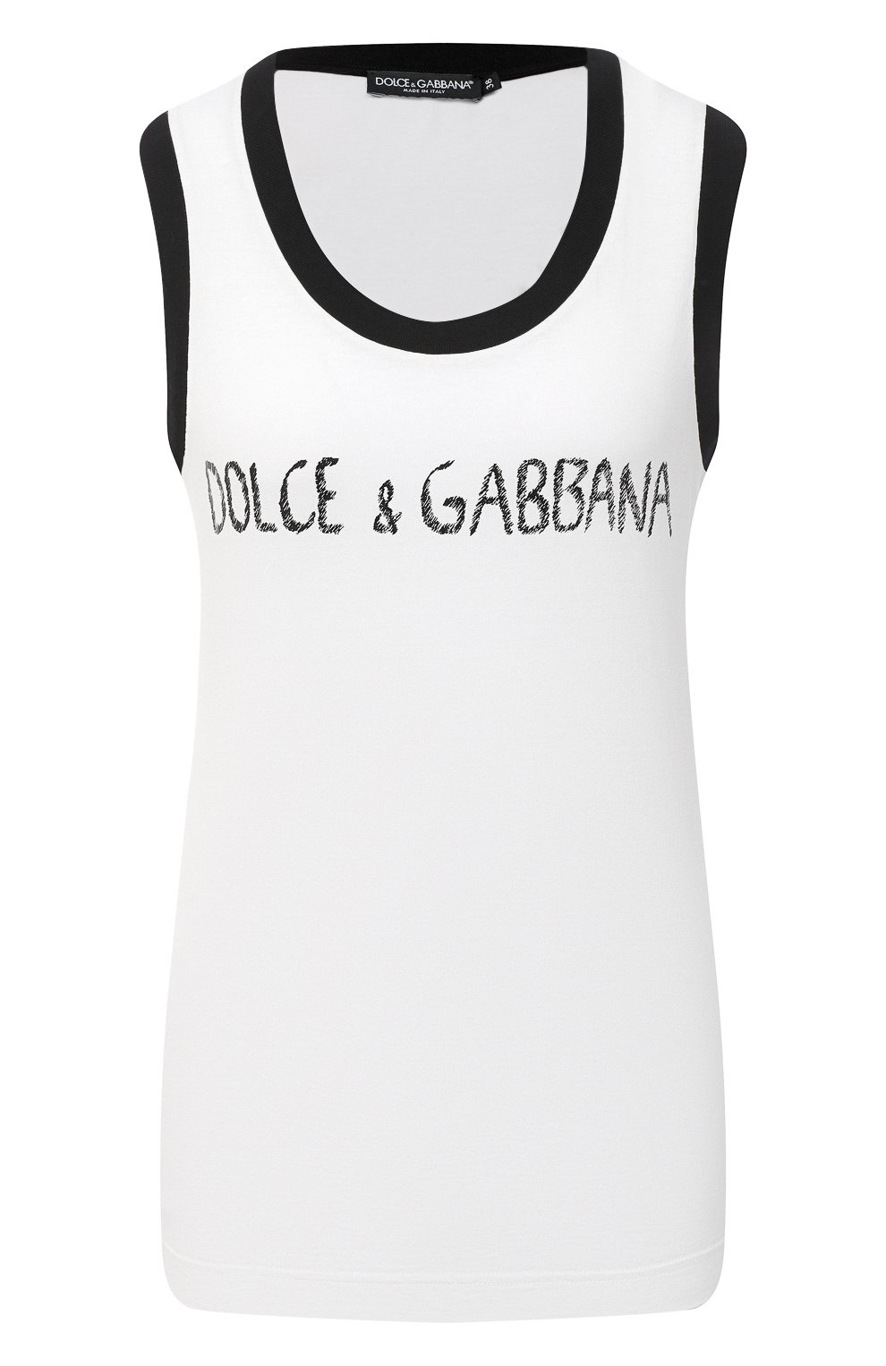 Хлопковая майка DOLCE & GABBANA, арт. F8M64T/G7XHQ, фото 1