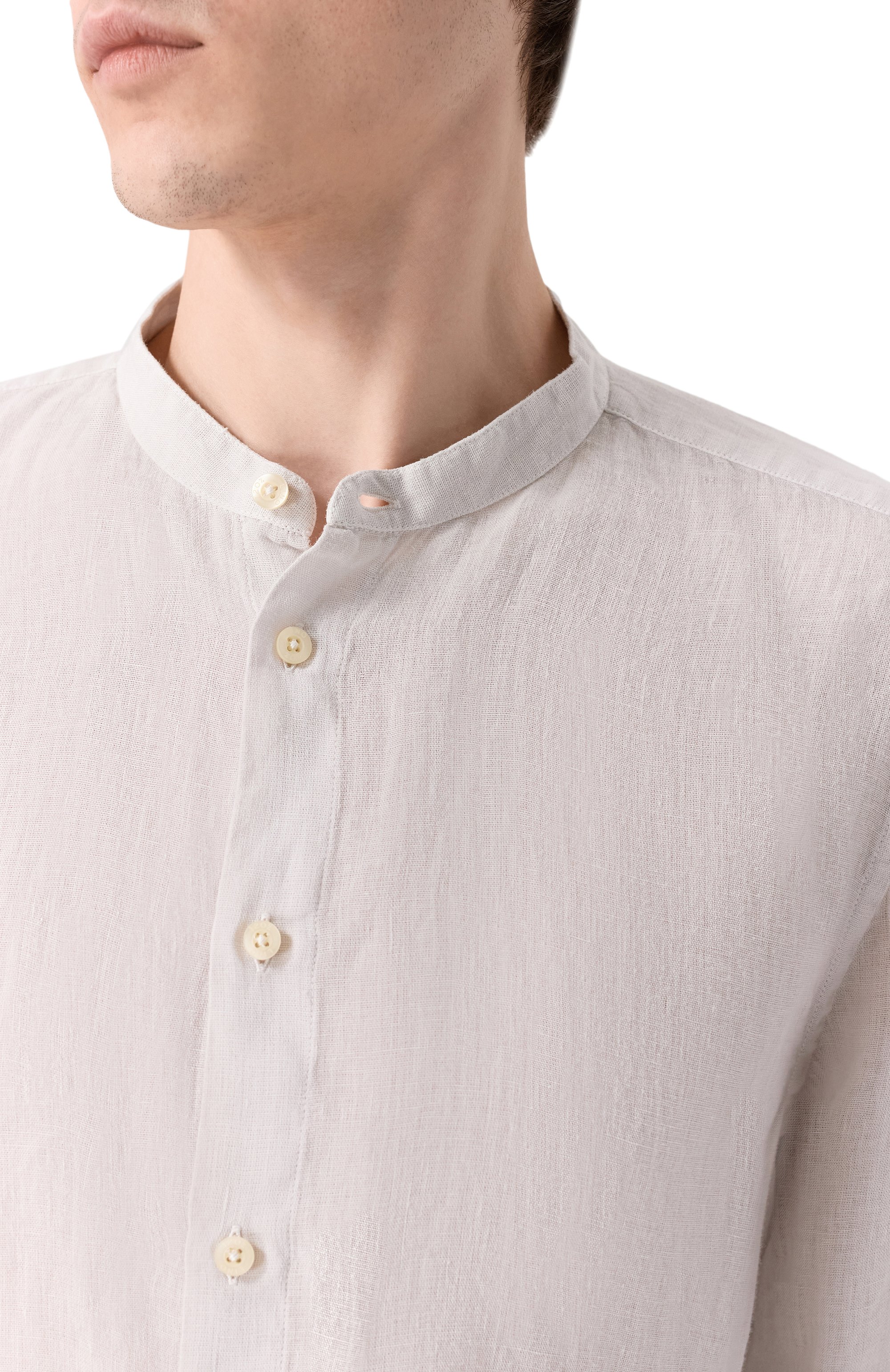 Льняная рубашка 120% LINO, арт. 33ALIM1159/0115/S00, фото 5