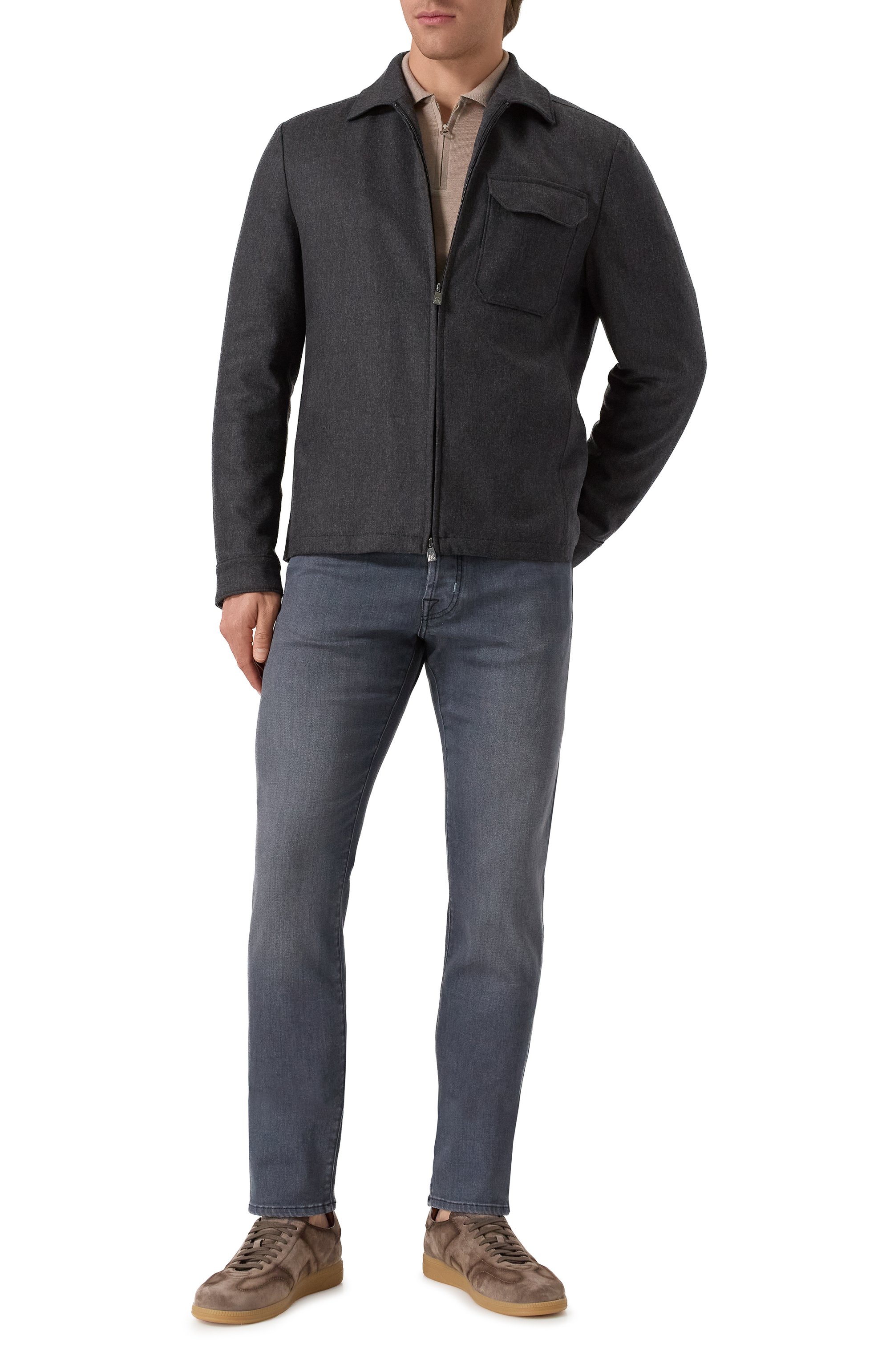 Замшевые кеды dbs-olympic SANTONI, арт. MBPG22072FARKSE2, фото 2