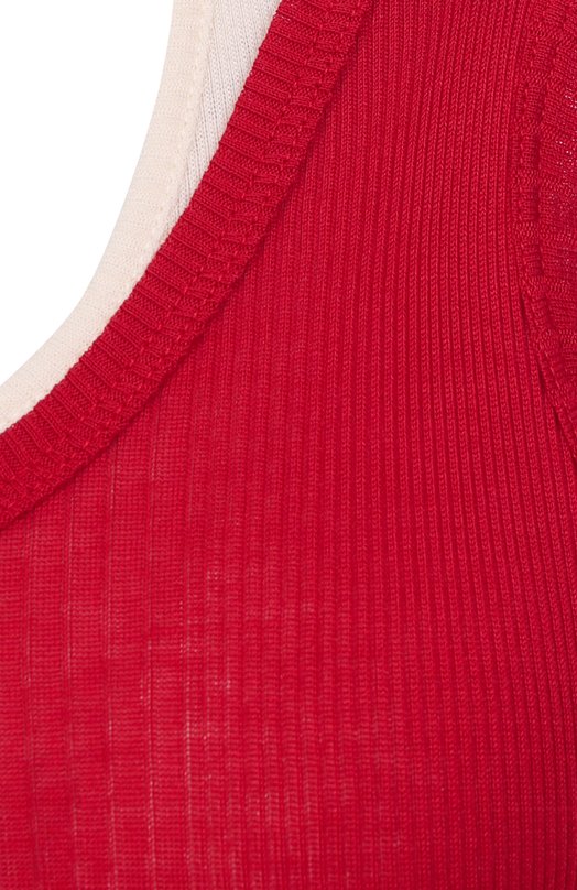 Хлопковое платье Jean Paul Gaultier 25/34-F-R0384-J092 Красный  25/34-F-R0384-J092 Фото 6