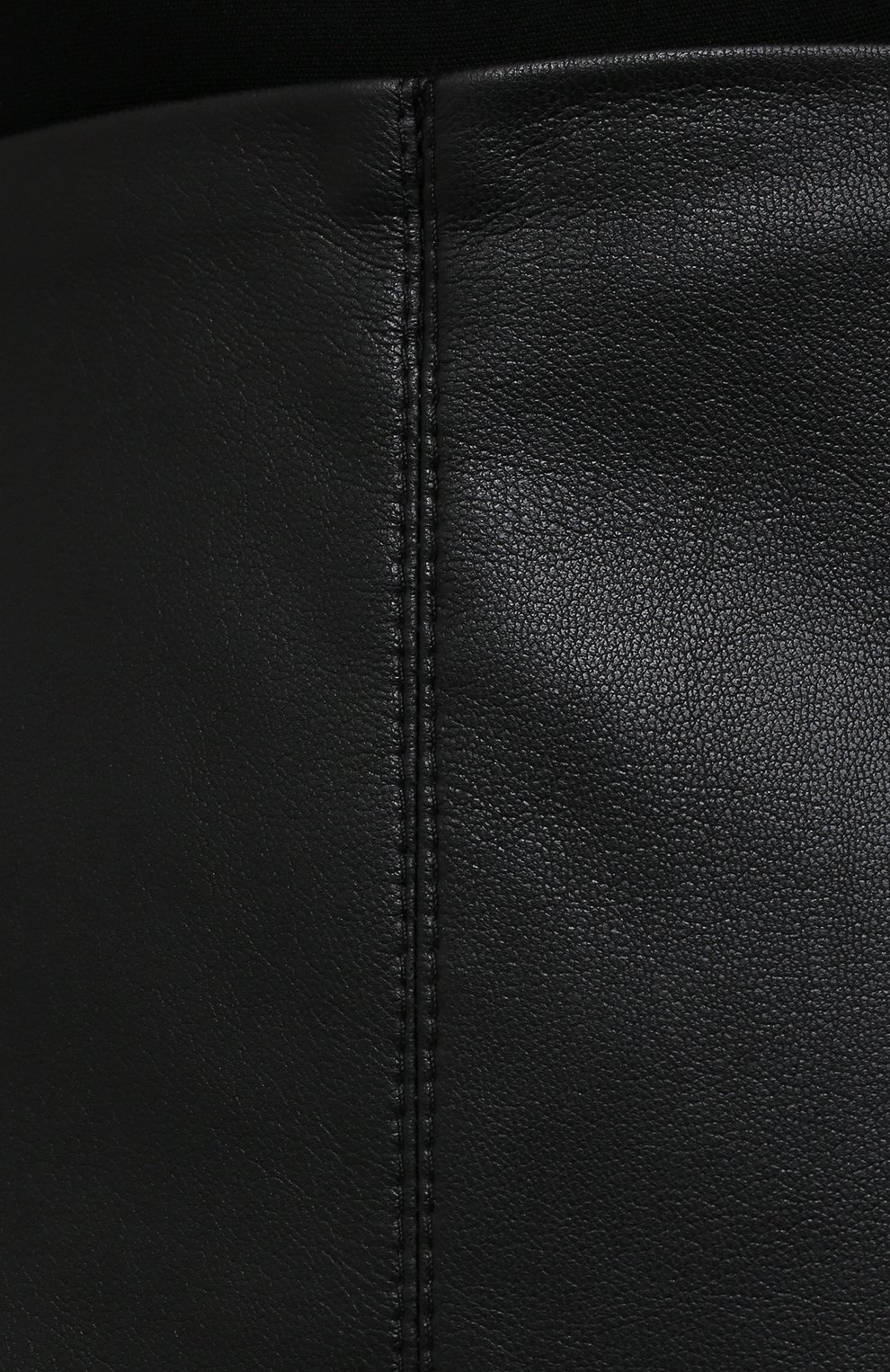Юбка NANUSHKA черного цвета по цене 45500 руб., арт. ZAYRA_BLACK_VEGAN LEATHER, фото 5 Юбка NANUSHKA, арт. ZAYRA_BLACK_VEGAN LEATHER, фото 5