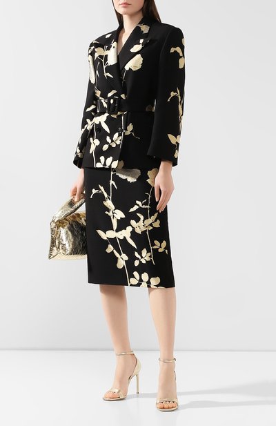 Юбка DRIES VAN NOTEN черного цвета по цене 45400 руб., арт. 192-10852-8361, фото 2 Юбка DRIES VAN NOTEN, арт. 192-10852-8361, фото 2