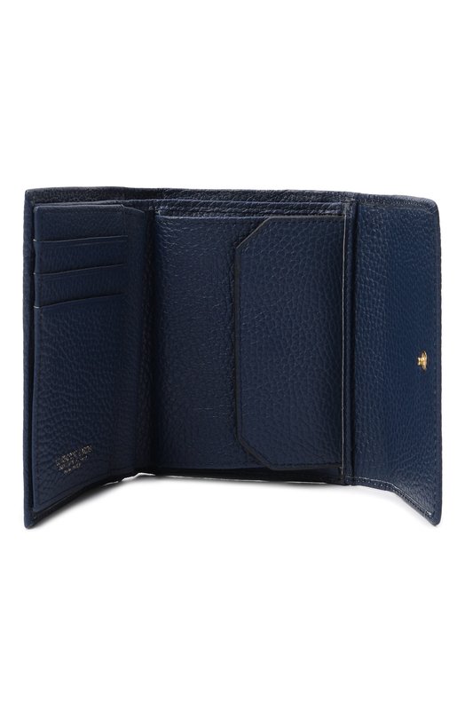 Кожаное портмоне A.G.SPALDING & BROS Синий, фото 3