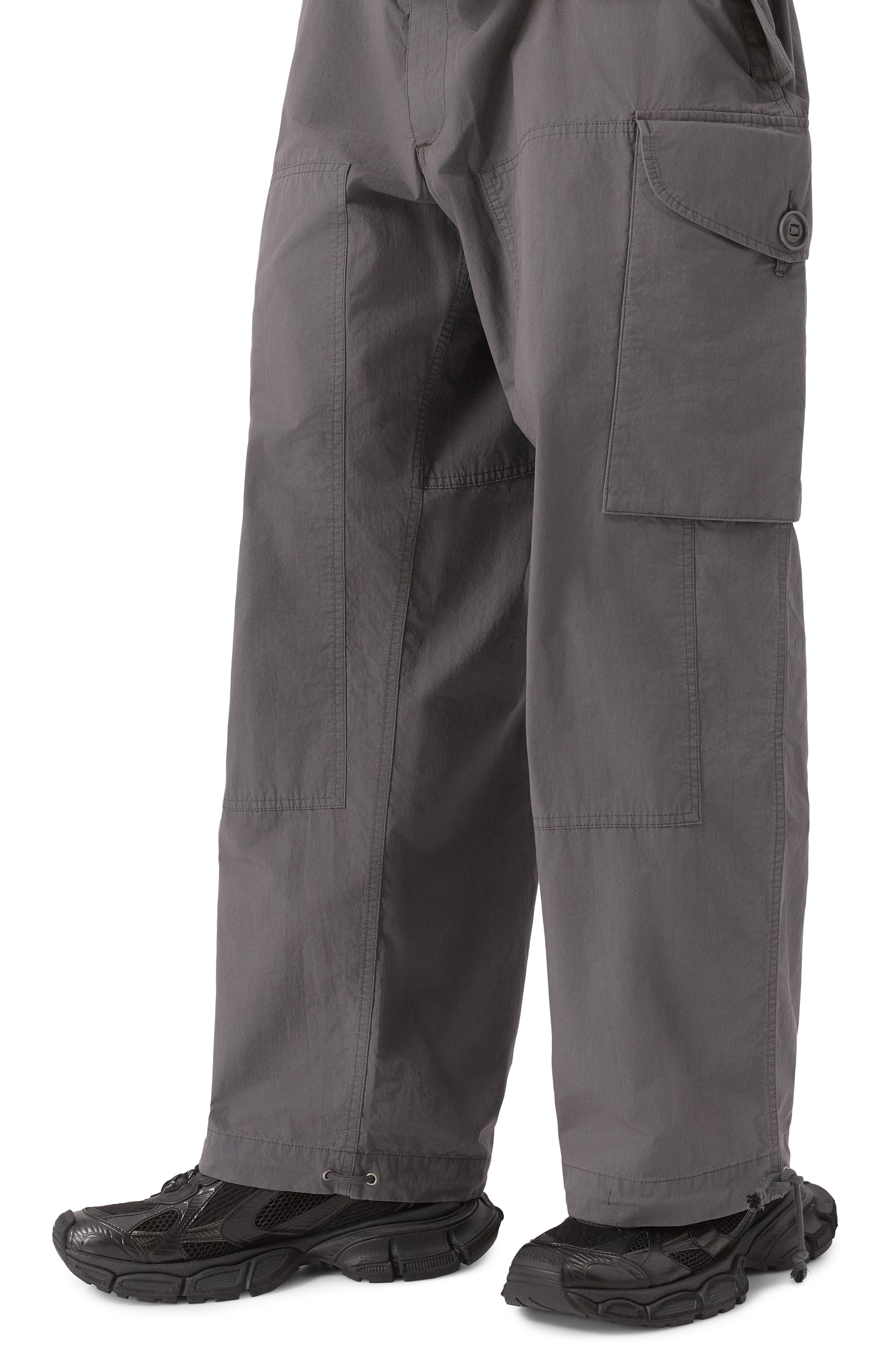 Комбинированные кроссовки 3xl BALENCIAGA черного цвета по цене 123500 руб., арт. 734734/W3XL1, фото 3 Комбинированные кроссовки 3xl BALENCIAGA, арт. 734734/W3XL1, фото 3