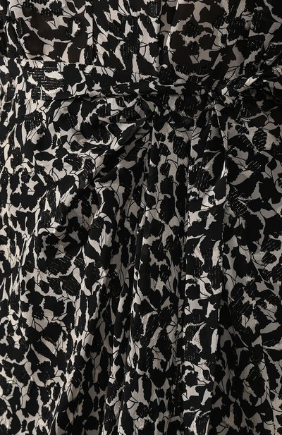 Платье из вискозы ISABEL MARANT черно-белого цвета по цене 140500 руб., арт. R01580-19H032I/JULINEA, фото 5 Платье из вискозы ISABEL MARANT, арт. R01580-19H032I/JULINEA, фото 5