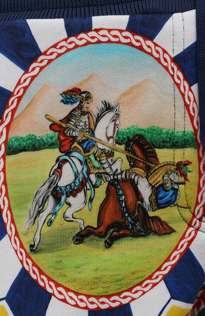 Хлопковые джоггеры DOLCE & GABBANA, арт. FTBJ7T/FI7IB, фото 5