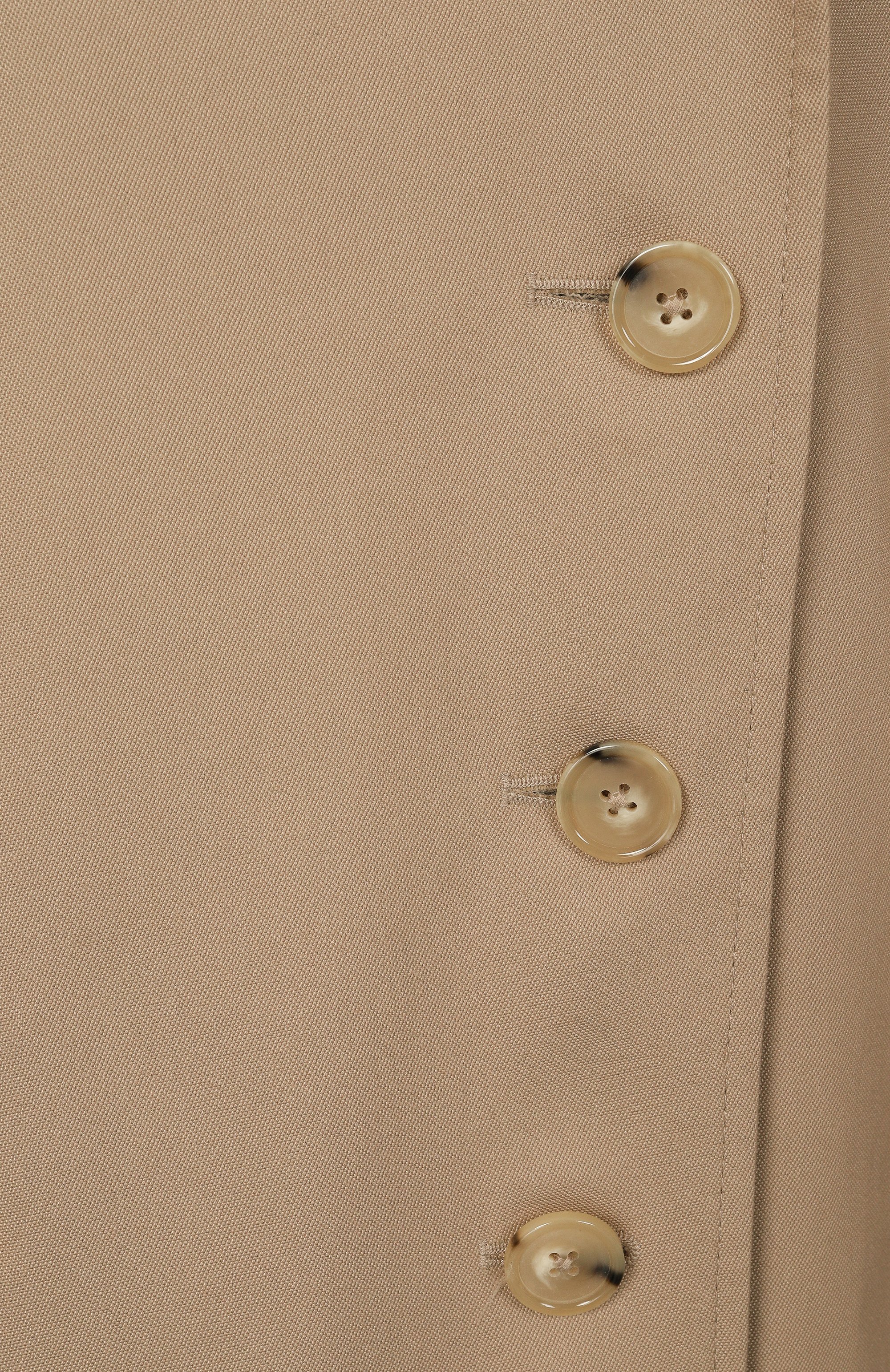 Хлопковый тренч TOTEME, арт. 243-WR01112-FB0243, фото 6