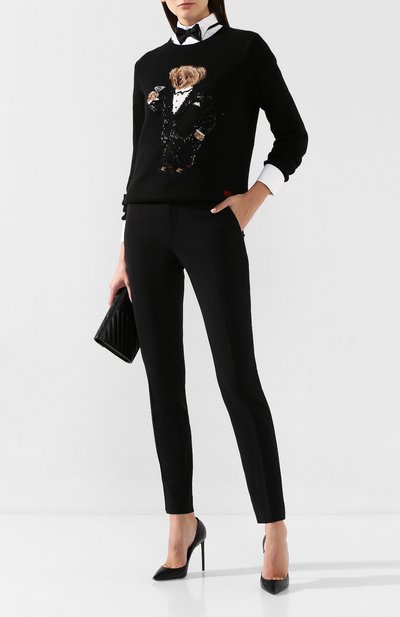 Шерстяные брюки RALPH LAUREN, арт. 290772241, фото 2