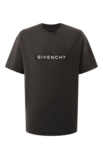 Мужская хлопковая футболка GIVENCHY, арт. BM71JA3YN0