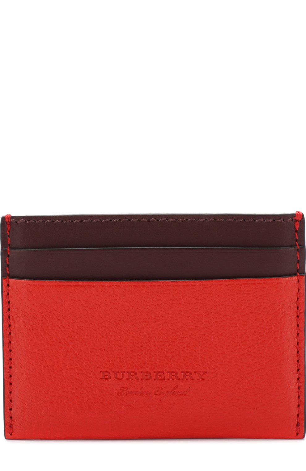 Кожаный футляр для кредитных карт BURBERRY, арт. 4074983, фото 1