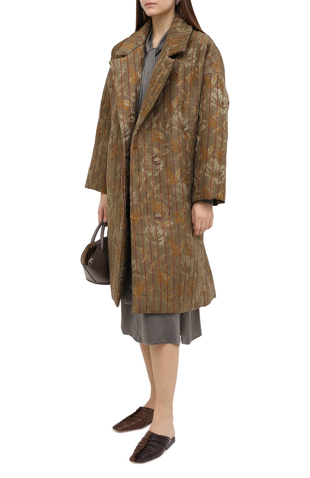 Пальто UMA WANG бежевого цвета по цене 183000 руб., арт. A0 W UW8026, фото 2 Пальто UMA WANG, арт. A0 W UW8026, фото 2