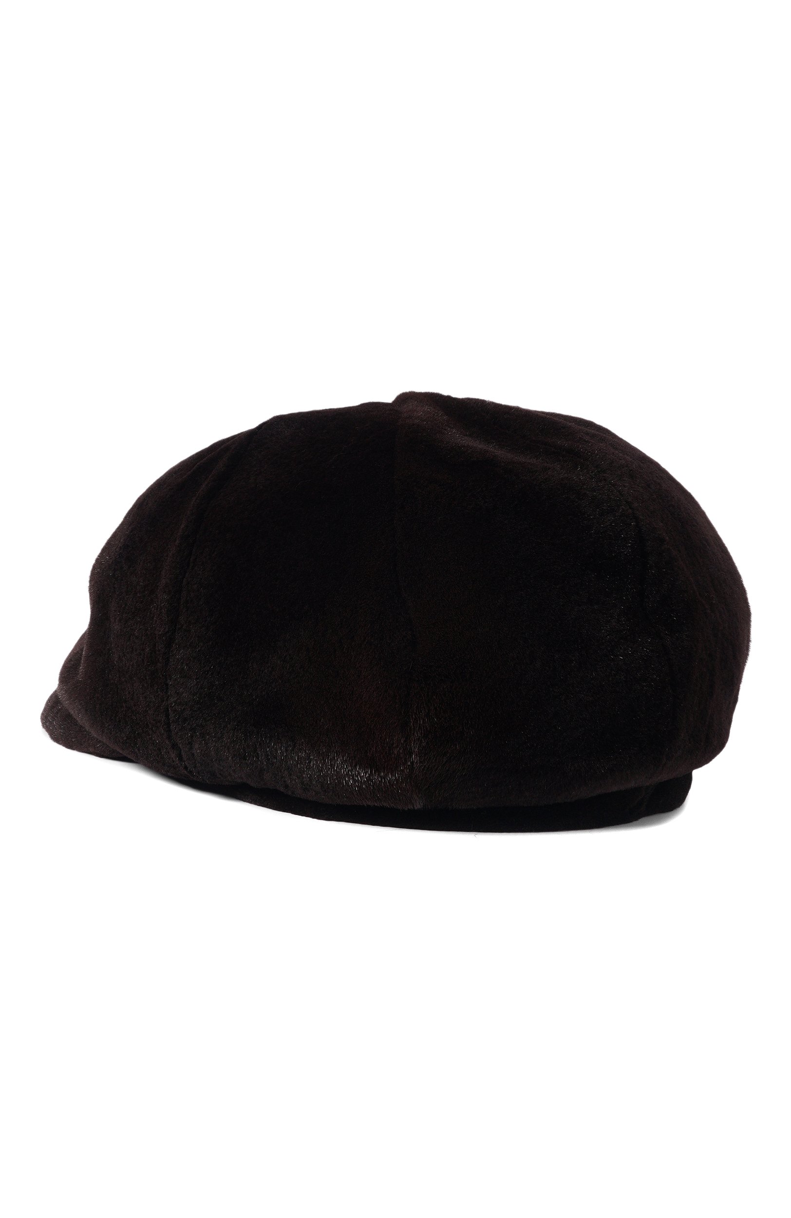 Кепка крис из норки FURLAND темно-коричневого цвета по цене 108900 руб., арт. 0243000150315600960, фото 2 Кепка крис из норки FURLAND, арт. 0243000150315600960, фото 2