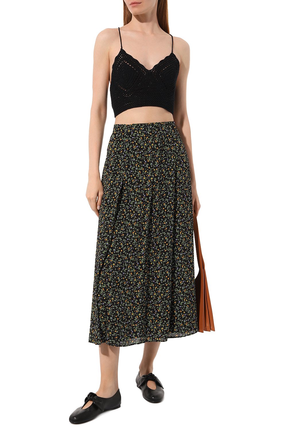 Юбка из вискозы GUCCI, арт. 642462 ZAFRF, фото 2