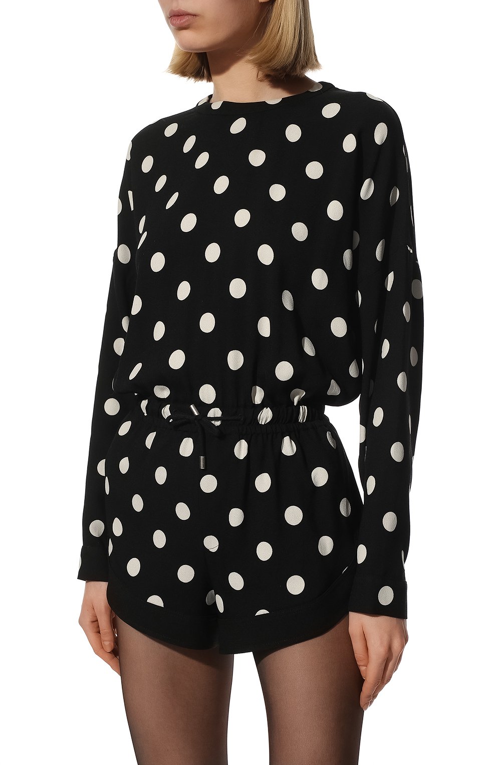 Комбинезон из вискозы SAINT LAURENT, арт. 688157/Y3E54, фото 3