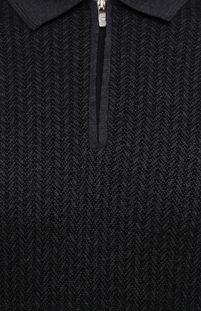 Шерстяное поло CORNELIANI, арт. 88M509-1825151/00, фото 5