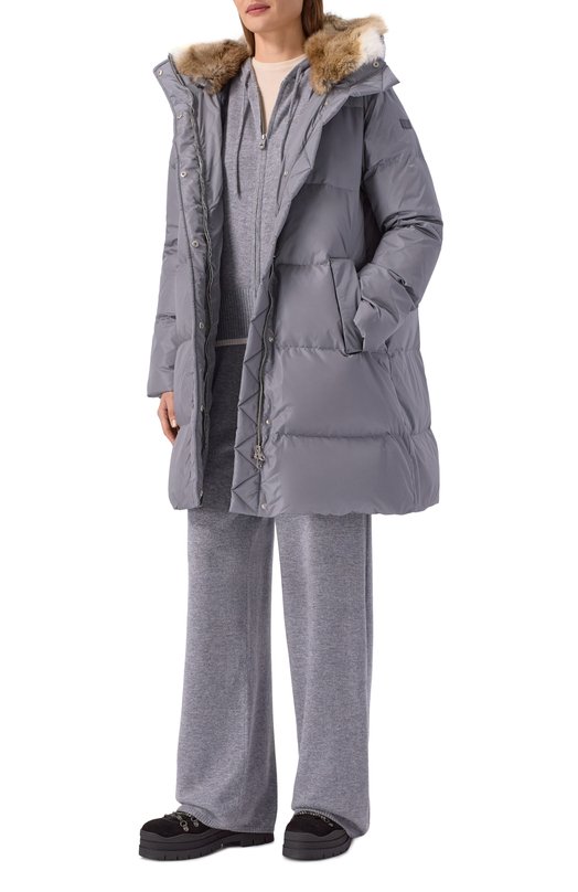 Пуховик Lempelius 263B NEV/3000 Серый  263B NEV/3000 Фото 2