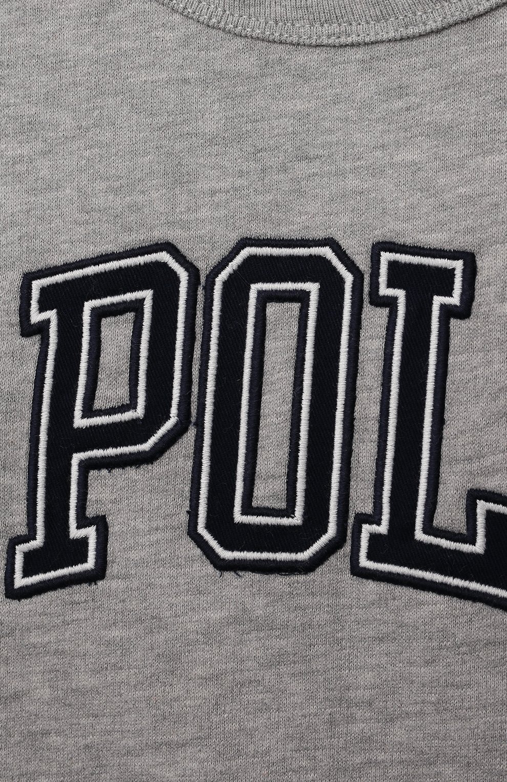 Хлопковый свитшот POLO RALPH LAUREN серого цвета по цене 10700 руб., арт. 321851011, фото 3 Хлопковый свитшот POLO RALPH LAUREN, арт. 321851011, фото 3