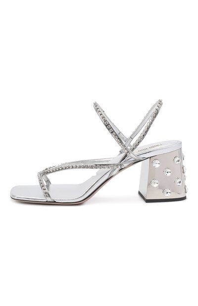 Босоножки MIU MIU, арт. 5X670D-3KS3-F0118-M065, фото 4