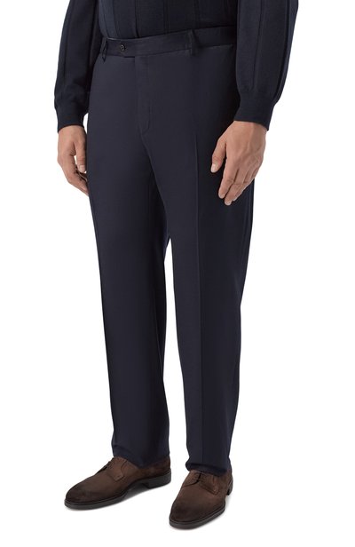 Шерстяные брюки CORNELIANI, арт. 284B08/2A18581, фото 3
