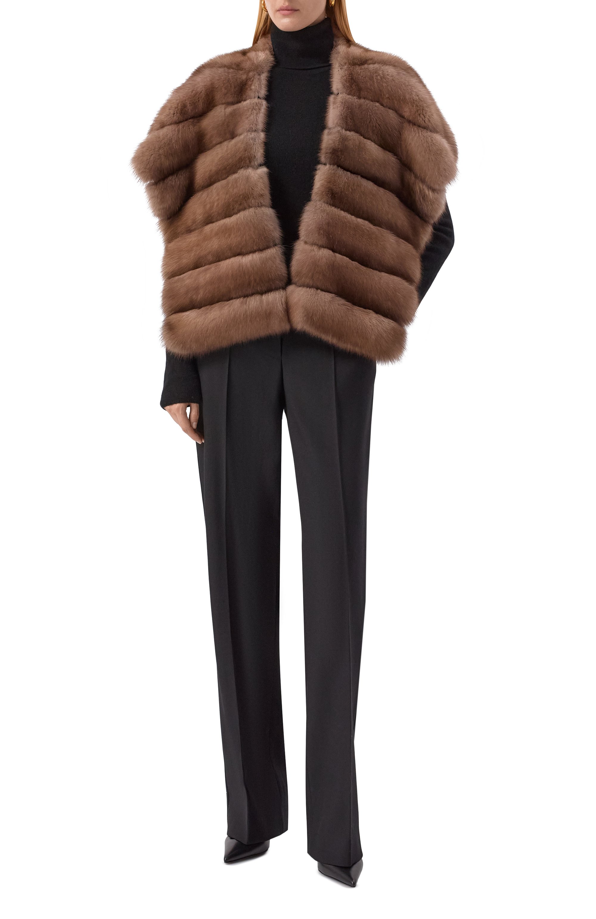 Пелерина из соболя VICTORIA KUSENKOVA, арт. 553608505027, фото 2