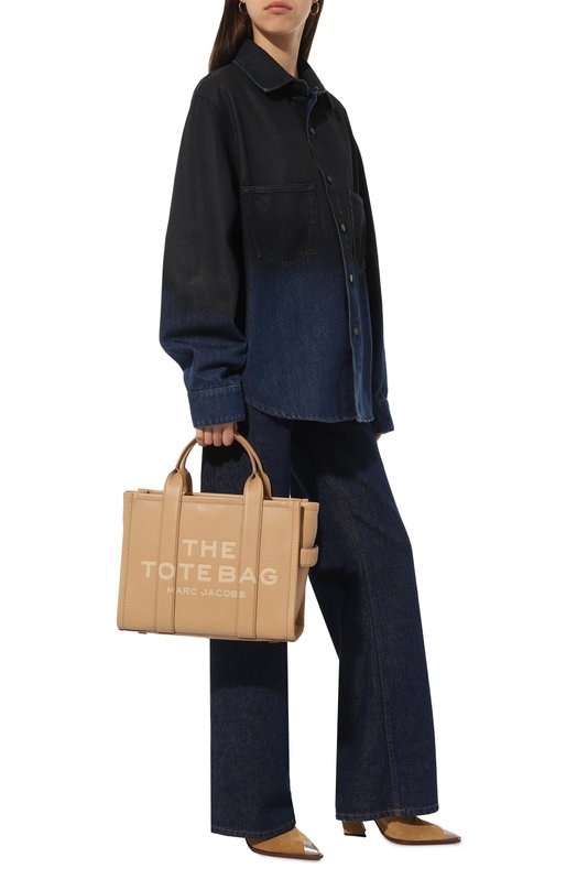 Сумка The Tote Bag medium MARC JACOBS (THE) H004L01PF21 Бежевый  H004L01PF21 Фото 7