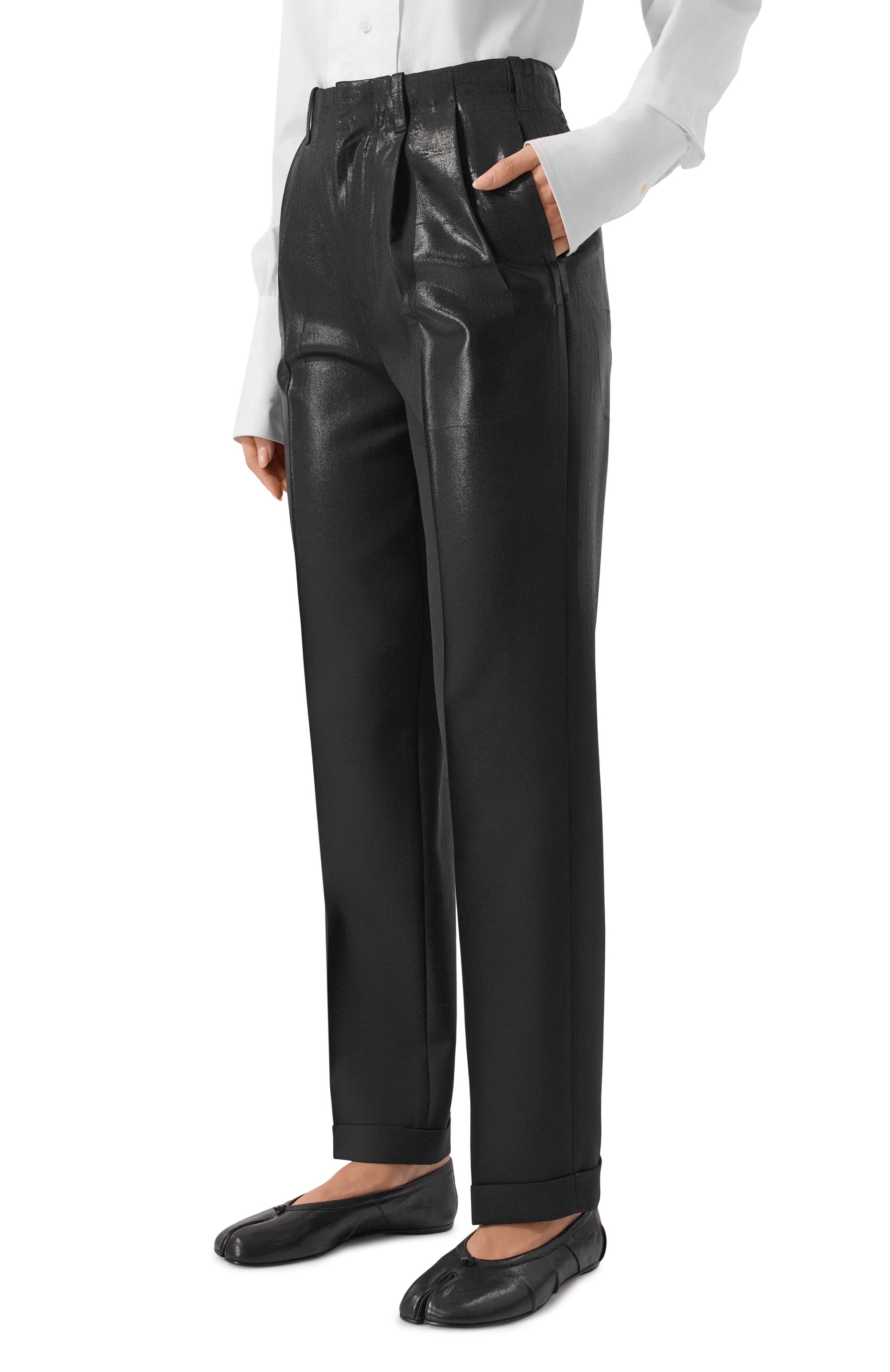 Шерстяные брюки MAISON MARGIELA, арт. S51KA0614/M35745, фото 3